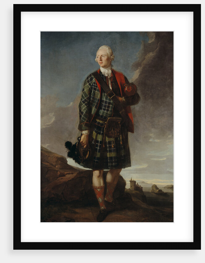 Sir Alexander Macdonald, 1744 - 1795. 9th Baronet of Sleat and 1st Baron Macdonald of Slate by Attributed to Sir George Chalmers